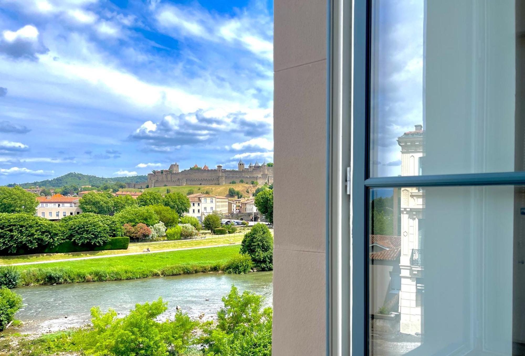 Chez Pierrot - Pont-Neuf - Vue Cite Medievale Каркассонн Екстер'єр фото
